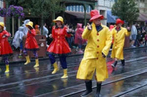 Walt Disney World Rainy Day Cavalcade