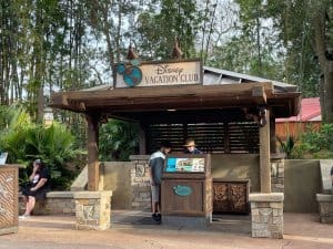Disney Vacation Club Booth - Animal Kingdom