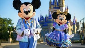 Mickey and Minnie Mouse