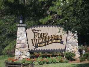 Disney's Fort Wilderness Campground Sign - DVC Resale