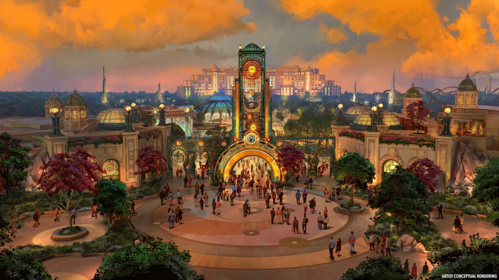 Orlando's Destination Numbers In 2024 Epic Universe - Front Gate - DVC Resale
